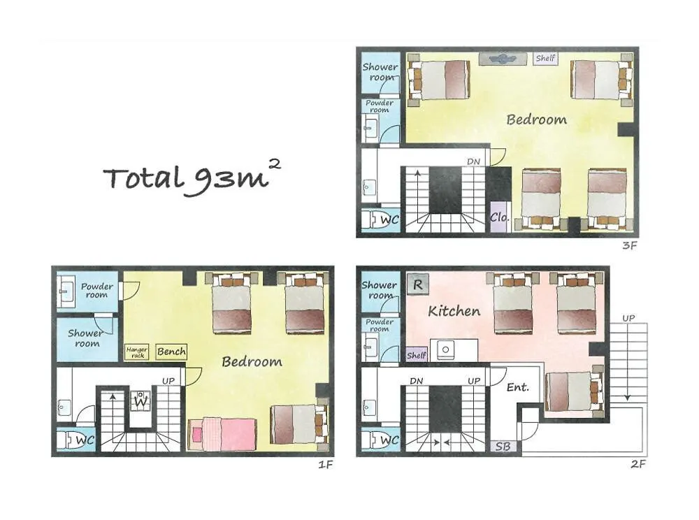 Lägenhet 358 Hotel外苑の杜丨358 Hotel Gaien-No-Mori Tokyo prefektur